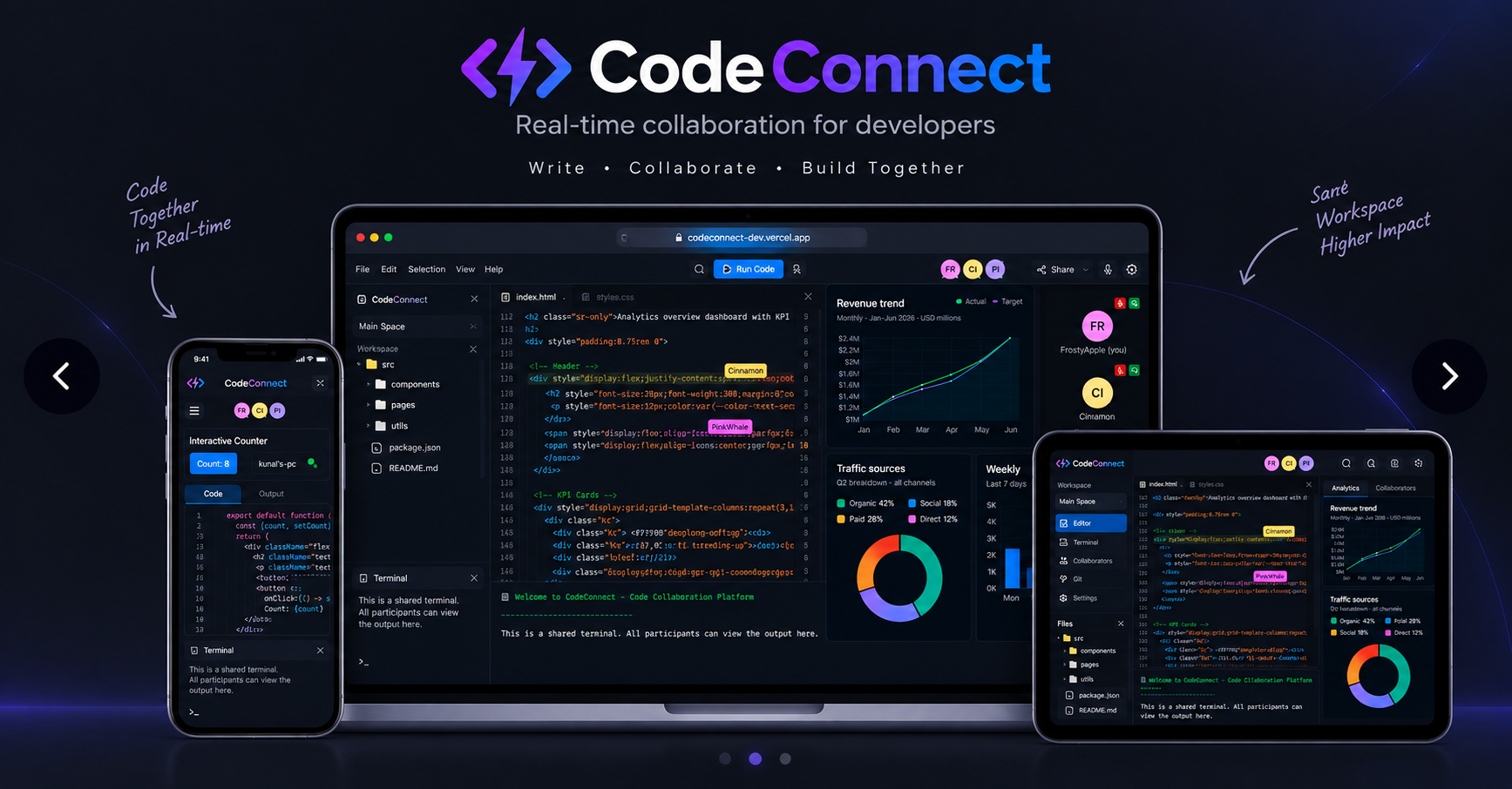 Code Connect - Real-Time Collaborative Development Platform